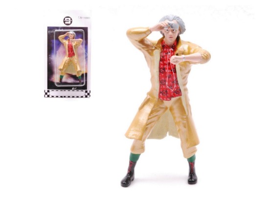 Immagine di BACK TO THE FUTURE DR.EMMETT BROWN FIGURE 1:18