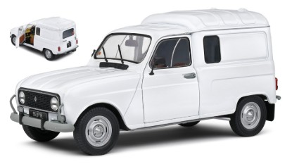 Immagine di RENAULT R4L F4 VAN 1975 WHITE 1:18