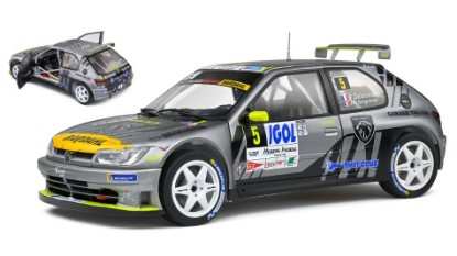 Immagine di PEUGEOT 306 MAXI N.5 RALLY MONT BLANC 2021 DELECOUR/GUIGONNET 1:18