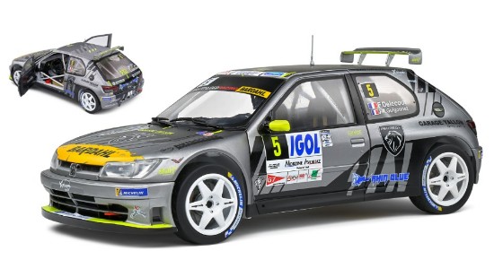 Immagine di PEUGEOT 306 MAXI N.5 RALLY MONT BLANC 2021 DELECOUR/GUIGONNET 1:18