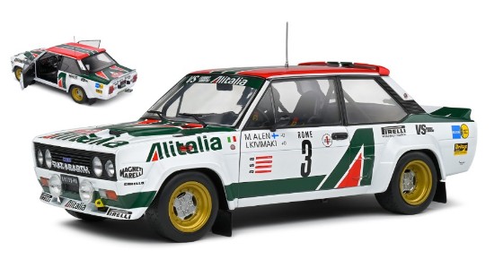 Immagine di FIAT 131 ABARTH N.3 3rd RALLY MONTECARLO 1979 ALEN/KIVIMAKI 1:18