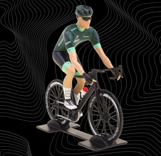 Immagine di BICYCLE TOUR DE FRANCE 2023 GREEN SHIRT 1:18