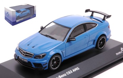 Immagine di MERCEDES C-CLASS C63 6.3 V8 AMG BLACK SERIES 2012 BLUE 1:43
