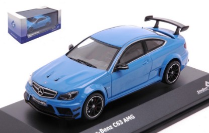 Immagine di MERCEDES C-CLASS C63 6.3 V8 AMG BLACK SERIES 2012 BLUE 1:43