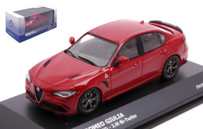 Immagine di ALFA ROMEO GIULIA QUADRIFOGLIO 2019 RED 1:43