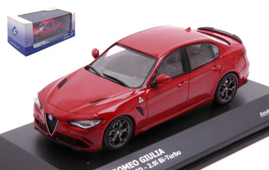 Immagine di ALFA ROMEO GIULIA QUADRIFOGLIO 2019 RED 1:43