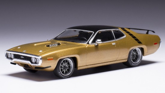 Immagine di PLYMOUTH GTX RUNNER 1971 MET.GOLD 1:43