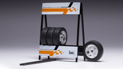 Immagine di SET 4 WHEELS LADA VFTS MET.GREY 1:18
