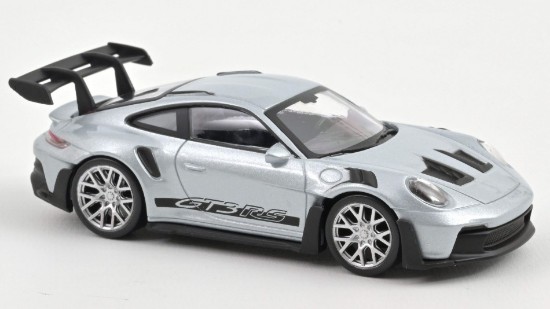 Immagine di PORSCHE 911 GT3 RS 2022 SILVER WITH BLACK STICKERS JET CAR 1:43