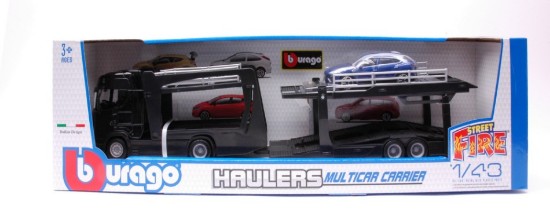 Immagine di SCANIA S730 HIGHLINE CAB CAR CARRIER + LAMBORGHINI URUS 1:43