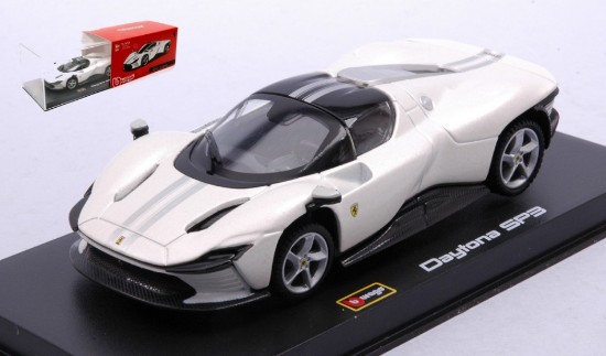 Immagine di FERRARI DAYTONA SP3 SIGNATURE PEARL-WHITE 1:43