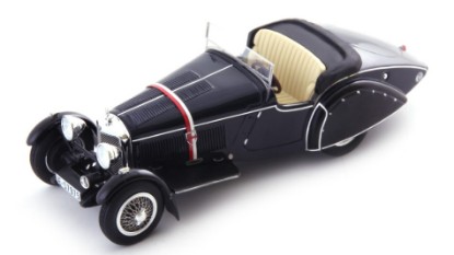 Immagine di MERCEDES SSK GLASER 1931 DARK BLUE/BLACK 1:43