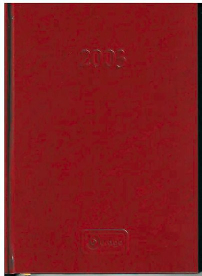 Immagine di AGENDA BURAGO 2003 COPERTINA IN PELLE