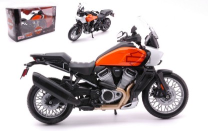 Immagine di HARLEY DAVIDSON PAN AMERICA 1250 WHITE ORANGE 1:12