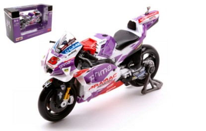 Immagine di DUCATI DESMOSEDICI PRAMAC 2022  N.5 JOHANN ZARCO 1:18