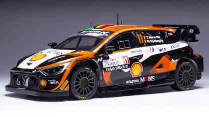 Immagine di HYUNDAI i20 N.11 RALLY CROATIA 2023 NEUV./WYD.SPEC. BREEN DESIGN 1:18
