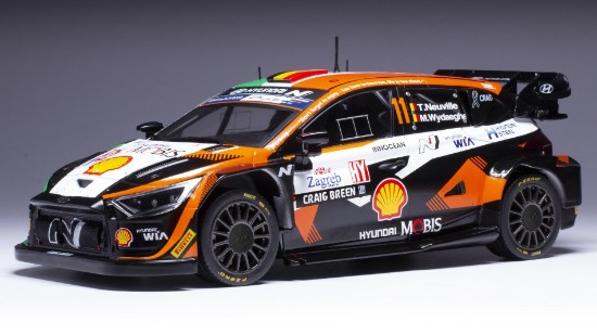 Immagine di HYUNDAI i20 N.11 RALLY CROATIA 2023 NEUV./WYD.SPEC. BREEN DESIGN 1:18

