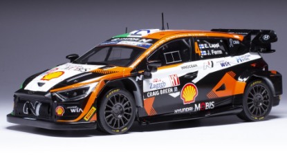 Immagine di HYUNDAI i20 N.4 RALLY CROATIA 2023 LAPPI/FERM SPECIAL BREEN DESIGN1:18
