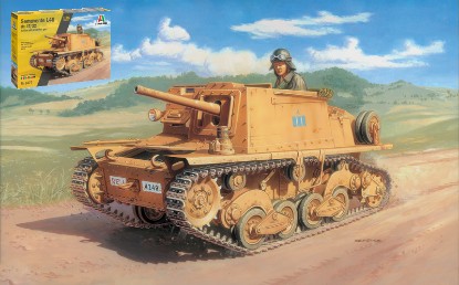 Immagine di SEMOVENTE L 40 DA 47/32 KIT 1:35