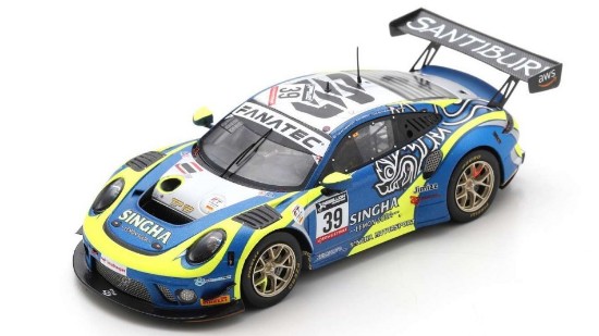 Immagine di PORSCHE 911 GT3 N.39 3rd PRO-AM CLASS 24 H SPA 2022 HAMON-BAMBER-BHIROMB