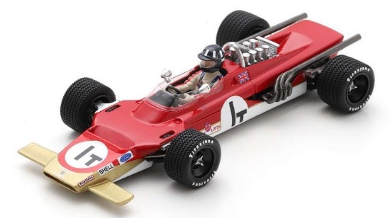Immagine di LOTUS 63 GRAHAM HILL 1969 N.1T PRACTICE 63-01 DUTCH GP 1:43