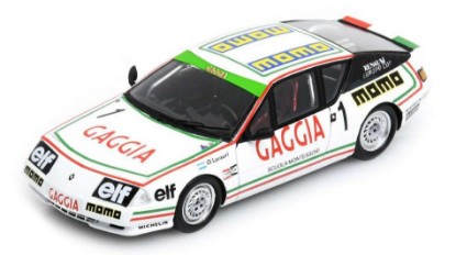 Immagine di RENAULT ALPINE V6 TURBO N.1 EUROPA CUP CHAMPION 1985 OSCAR LARRAURI 1:43