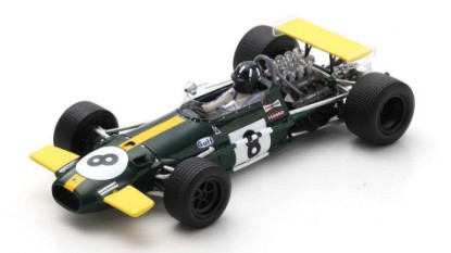 Immagine di BRABHAM BT26A GRAHAM HILL 1969 N.8 PRACTICE BRITISH GP 1:43