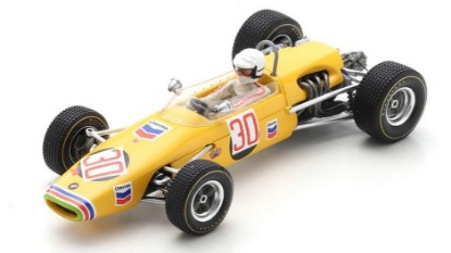 Immagine di BRABHAM BT23C XAVIER PERROT 1969 N.30 F2 GERMAN GP 1:43