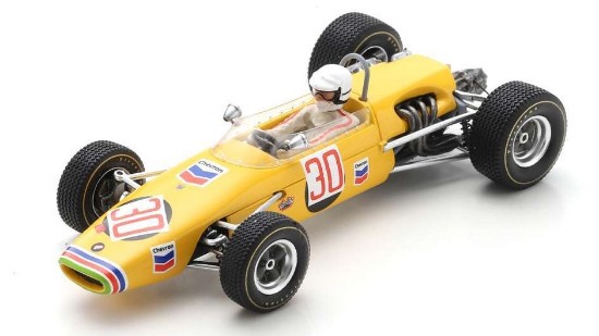 Immagine di BRABHAM BT23C XAVIER PERROT 1969 N.30 F2 GERMAN GP 1:43