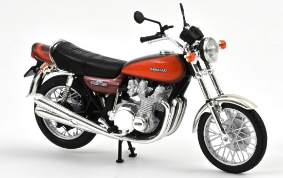 Immagine di KAWASAKI Z900 1973 BROWN AND ORANGE 1:18