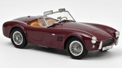 Immagine di AC COBRA 289 1963 DARK RED 1:18