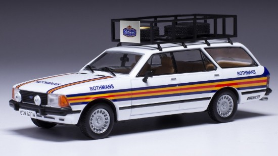 Immagine di FORD GRANADA MK II TURNIER ROTHMANS 1980 RALLY ASSISTANCE 1:43