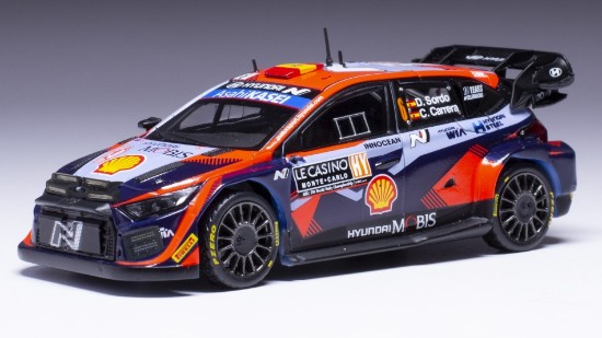 Immagine di HYUNDAI i20 N N.6 WRC1 RALLY MONTE CARLO 2023
SORDO/CARRERA 1:43