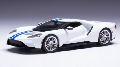 Immagine di FORD GT HELLCAT 2017 WHITE/BLUE 1:43