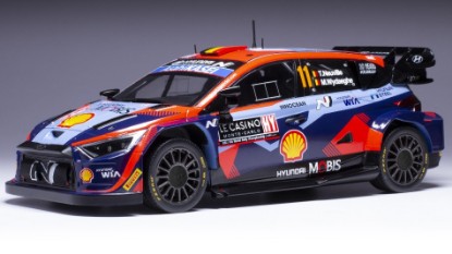 Immagine di HYUNDAI i20 N N.11 WRC1 RALLY MONTE CARLO 2023 NEUVILLE/WYDAEGHE 1:18
