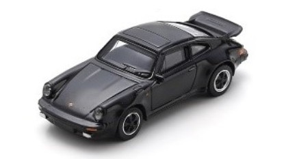 Immagine di PORSCHE 911 TURBO (930) BLACK (DIE CAST) 1:64