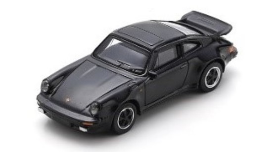 Immagine di PORSCHE 911 TURBO (930) BLACK (DIE CAST) 1:64