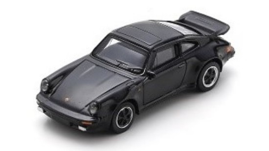 Immagine di PORSCHE 911 TURBO (930) BLACK (DIE CAST) 1:64