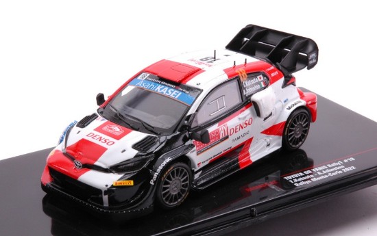 Immagine di TOYOTA GR YARIS N.18 RALLY MONTE CARLO 2022 KATSUTA/JOHSTON 1:43