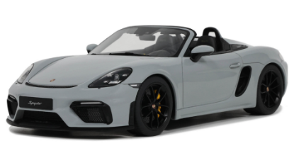 Immagine di PORSCHE SPYDER (718) CRAYON GREY 1:18