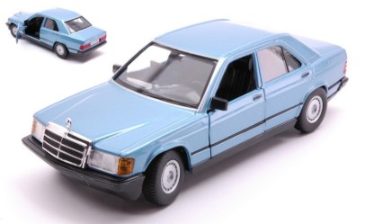 Immagine di MERCEDES 190E 1987 BLUE 1:24