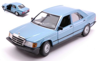 Immagine di MERCEDES 190E 1987 BLUE 1:24