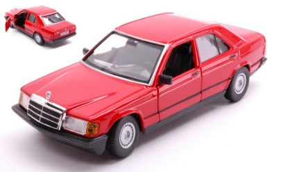 Immagine di MERCEDES 190E 1987 RED 1:24