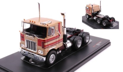 Immagine di MACK SERIE F 1977 MET.BEIGE/RED 1:43