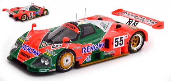 Immagine di MAZDA 787B N.55 WINNER LE MANS 1991 WEIDLER-HERBERT-GACHOT 1:18