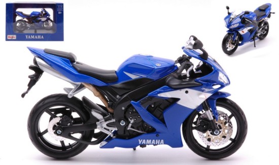 Immagine di YAMAHA YZF-R1 BLUE 1:12