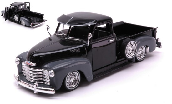 Immagine di CHEVROLET 3100 PICK UP 1953 BLACK/GREY 1:24
