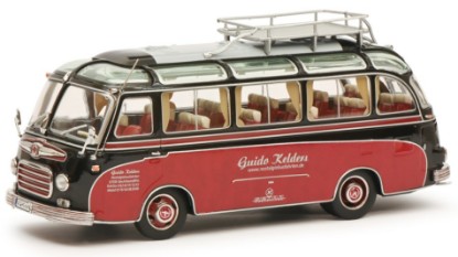 Immagine di SETRA S6 AUTOBUS GUIDO KELDERS 1955 RED/BROWN 1:43