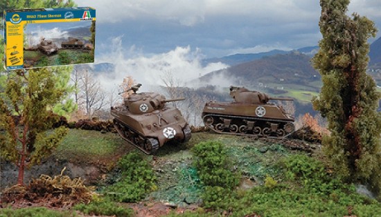 Immagine di SHERMAN M4 A3 KIT 1:72