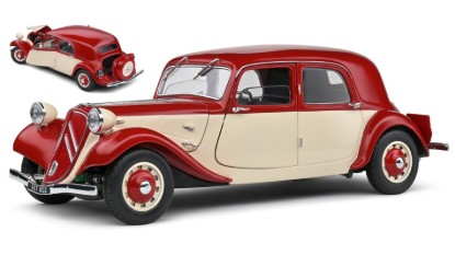 Immagine di CITROEN 11CV TRACTION 1937 RED 1:18